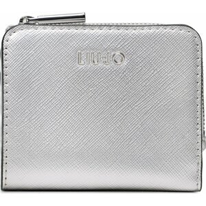 Malá dámská peněženka Liu Jo Ecs Xs Zip Around AA3275 E0087 Silver 00532