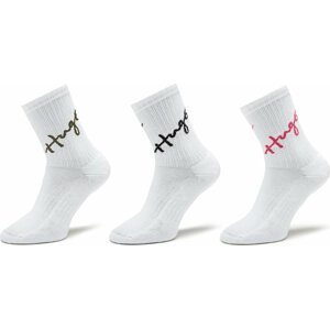 Dámské klasické ponožky Hugo 50491532 White 100