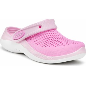 Nazouváky Crocs Literide 360 Clog K 207021 Taffy Pink/Ballerina Pink