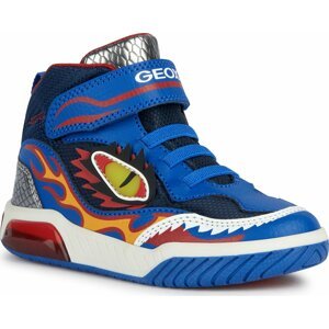 Sneakersy Geox J Inek Boy J369CD 0FEFU C0833 D Royal/Red