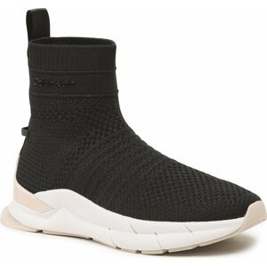 Sneakersy Calvin Klein Knit Sock Boot HW0HW01539 Ck Black BEH