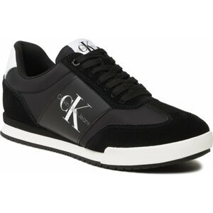 Sneakersy Calvin Klein Jeans Low Profile Mono Essential YM0YM00686 Black/White 0GJ
