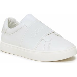 Sneakersy Calvin Klein Cupsole Slip On HW0HW01352 Bright White YBR