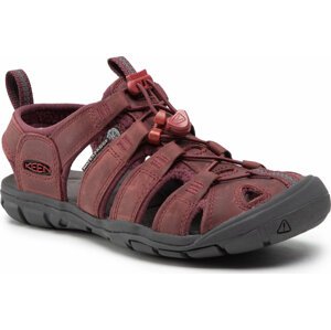 Sandály Keen Clearwater Cnx Lleather 1025088 Wine/Red Dahlia