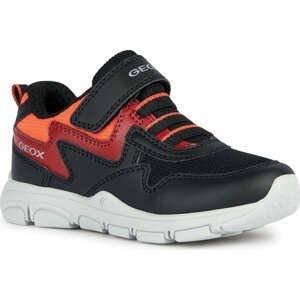 Sneakersy Geox J New Torque Boy J267NA 0BC14 C0048 D Black/Red