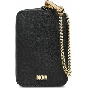 Pouzdro na kreditní karty DKNY Sidney Za Card Pouch R23Z1U37 Blk/Gold
