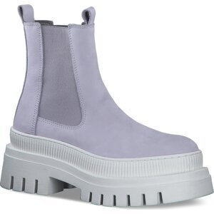 Kotníková obuv s elastickým prvkem Tamaris 1-25494-20 Lilac/Offwhite 511