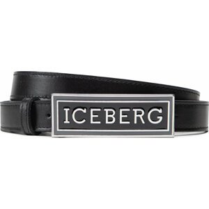 Pánský pásek Iceberg P22 EP1P 660022 6900 3912 Black