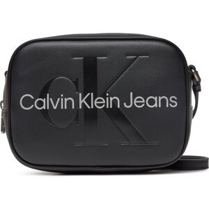 Kabelka Calvin Klein Jeans Sculpted Camera Bag18 Mono K60K610275 Black/Metallic Logo 0GL