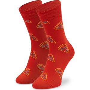 Klasické ponožky Unisex Happy Socks PIS01-4300 Červená