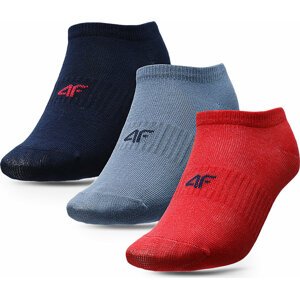 Sada 3 párů dětských nízkých ponožek 4F 4FJSS23USOCM103 92S