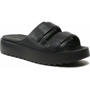 Nazouváky Calvin Klein Double Strap Slipper HM0HM00967 Ck Black BEH