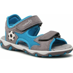 Sandály Superfit 1-009469-2510 D Light-Grey/Turquoise