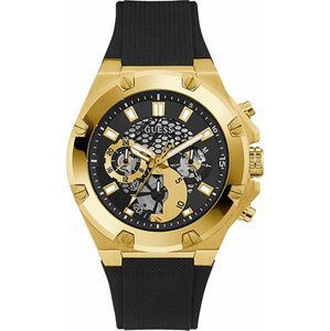 Hodinky Guess Third Gear GW0334G2 Black/Gold