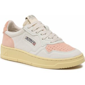 Sneakersy AUTRY AULW SL03 Wht/Coral