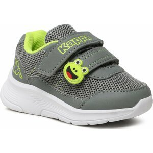 Sneakersy Kappa 280024M Grey/Lime 1633