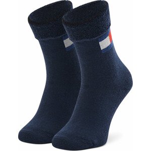 Vysoké dětské ponožky Tommy Hilfiger 701220271 Navy 002