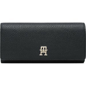 Velká dámská peněženka Tommy Hilfiger Th Emblem Lrg Flap Wallet AW0AW14651 DW6