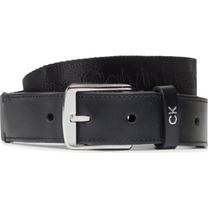 Dámský pásek Calvin Klein Ck Essential Webbing 3cm Belt K60K609172 Ck Black BAX
