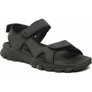 Sandály Timberland Lincoln Peak Strap Sandal TB0A5T5G0151 Black Leather