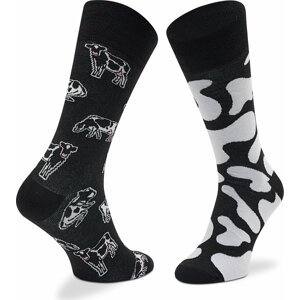 Klasické ponožky Unisex Todo Socks Wow Cow Multicolor