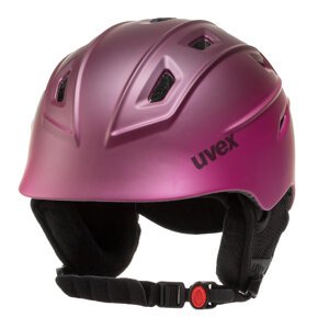 Lyžařská helma Uvex Fierce S5662259303 Berry Mat