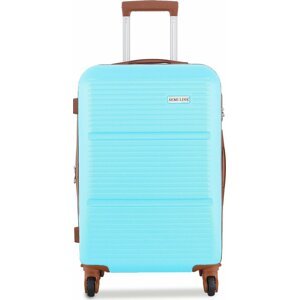Střední Tvrdý kufr Semi Line T5640-4 Modrá