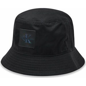Klobouk bucket hat Calvin Klein Jeans Tagged K50K510207 Black BDS