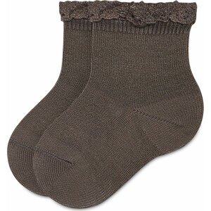 Vysoké dětské ponožky Condor 2.409/4 Truffle 0318