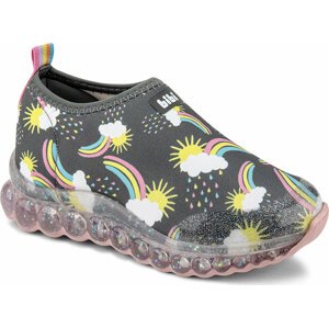 Sneakersy Bibi 1079206 Graphite/Print/Rainbow