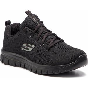 Boty Skechers Get Connected 12615/BBK Black