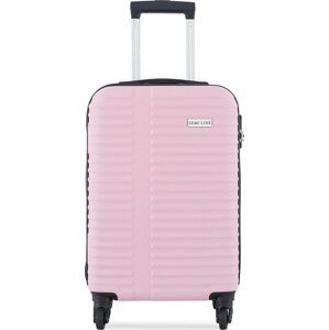 Malý tvrdý kufr Semi Line T5645-2 Růžová