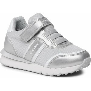 Sneakersy Geox J Fastics G. B J26GZB 0NF14 C1303 S Stříbrná