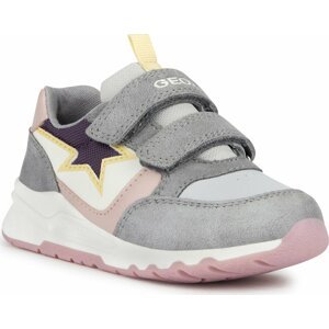 Sneakersy Geox B Pyrip Girl B364XB 022BC C1296 M Lt Grey/Pink