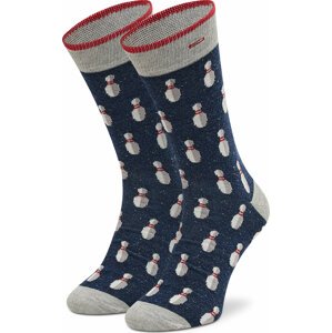 Pánské klasické ponožky Cabaïa Liam & Garance SOKFW2122 Tmavomodrá