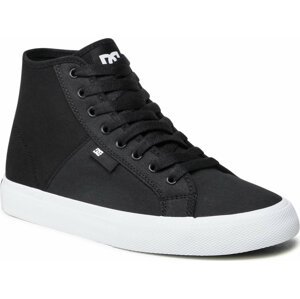 Sneakersy DC Manual Hi Txse ADYS300644 Black/White (BKW)