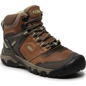 Trekingová obuv Keen Ridge Flex Mid Wp W 1026616 Safari/Custard