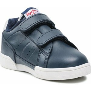 Sneakersy Pepe Jeans Lambert Sport Kids PBS30502 Navy 595