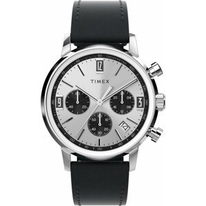 Hodinky Timex Marlin Chronograph TW2W10300 Černá