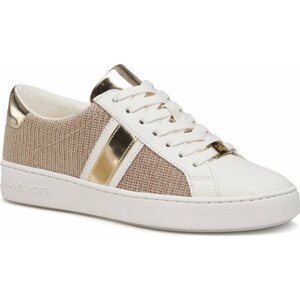 Sneakersy MICHAEL Michael Kors Irving Stripe Lace Up 43R2IRFS2D Pale Gold