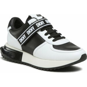Sneakersy DKNY Pamm-Lace Up K3249681 Blk/Wht Blw