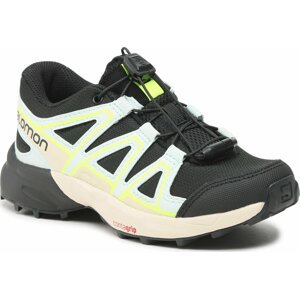 Boty Salomon Speedcross J 471236 09 M0 Black/Bleached Aqua/Bleached Sand