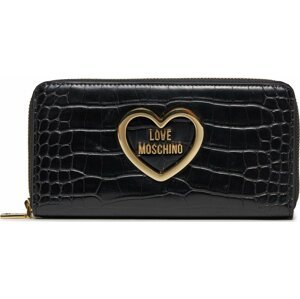 Velká dámská peněženka LOVE MOSCHINO JC5711PP0HKC0000 Nero