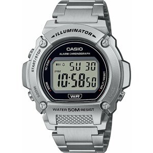 Hodinky Casio W-219HD-1AVEF Silver