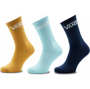 Sada 3 párů pánských vysokých ponožek Vans Mn Classic Crew (6.5-9, 3pk) VN000XRZG4O1 Narcissus