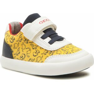 Sneakersy Geox B Gisli Boy B021NA01054C0592 M White/Yellow