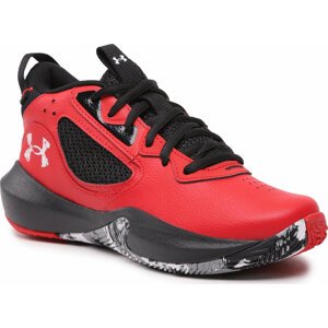 Boty Under Armour Ua Gs Lockdown 6 3025617-600 Red/Blk