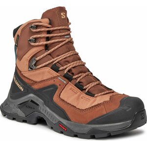 Trekingová obuv Salomon Quest Element GORE-TEX L47157700 Mocha Mousse/Pewter/Marine Blue