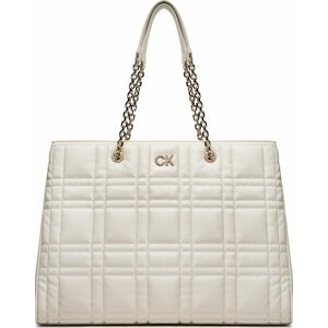 Kabelka Calvin Klein Re-Lock Quilt Tote W/Lp Cmpt K60K609880 YAV