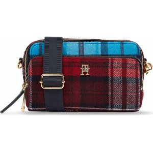 Kabelka Tommy Hilfiger Iconic Tommy Camera Bag Check C AW0AW15206 Check Clash 0G0